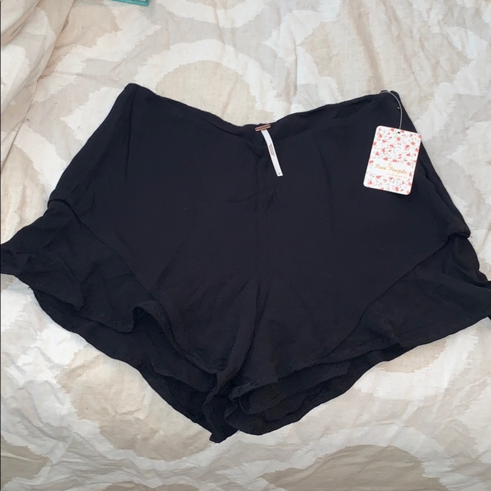 Free People Black Shorts